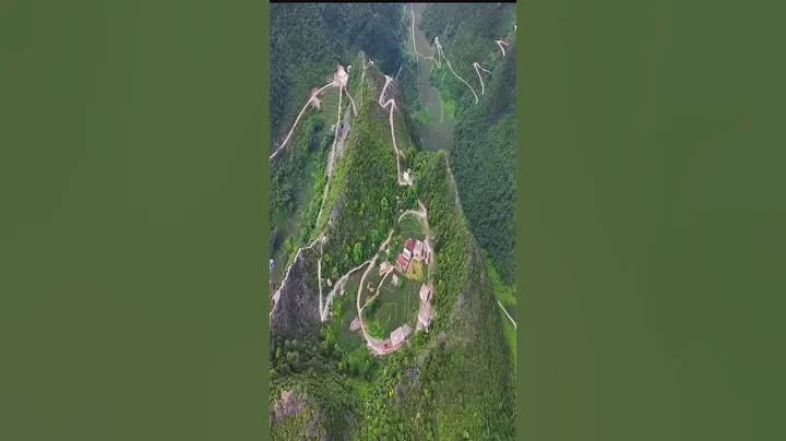 This is the beautiful mountain scenery of Hechi City#Guangxi Zhuang Autonomous Region, China - DayDayNews