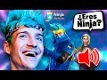 Me hago pasar por NINJA con su SKIN y su VOZ...