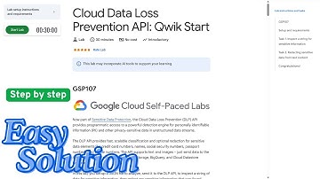 Cloud Data Loss Prevention API: Qwik Start | #GSP107 | #qwiklabs | #arcade | @ArcadeLabs26