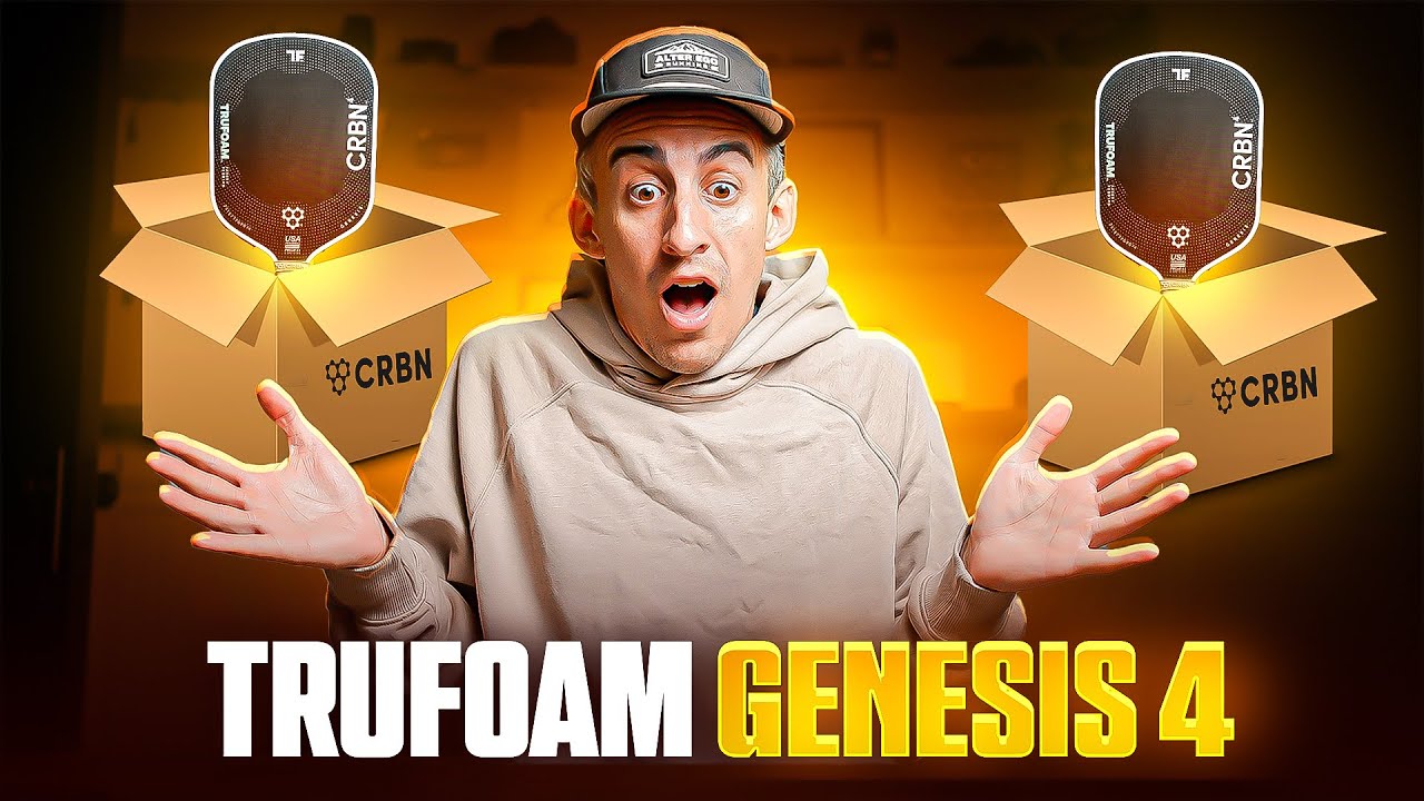 CRBN Trufoam Genesis 4 – Unboxing the Next Big Thing in Pickleball
