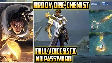 Script Skin Brody Collector Ore-Chemist Full Effect & Voice Sfx No Password