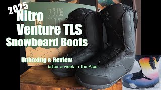 Nitro Venture Tls 2025 Snowboard Boots Review - Most Comfortable Boots? Best Boots? Watch Find Out