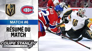 Golden Knights vs Canadiens Match #6 | Séries 2021, Demi-Finale, 24/6/21