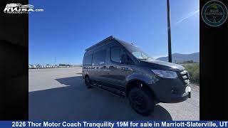Spectacular 2026 Thor Motor Coach Tranquility Class B RV For Sale in Marriott-Slaterville, UT