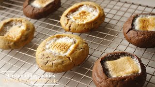 會拉絲的曲奇★巧克力棉花糖餅乾 | Chocolate Marshmallow Cookies Recipe マシュマロチョコレートチップクッキー