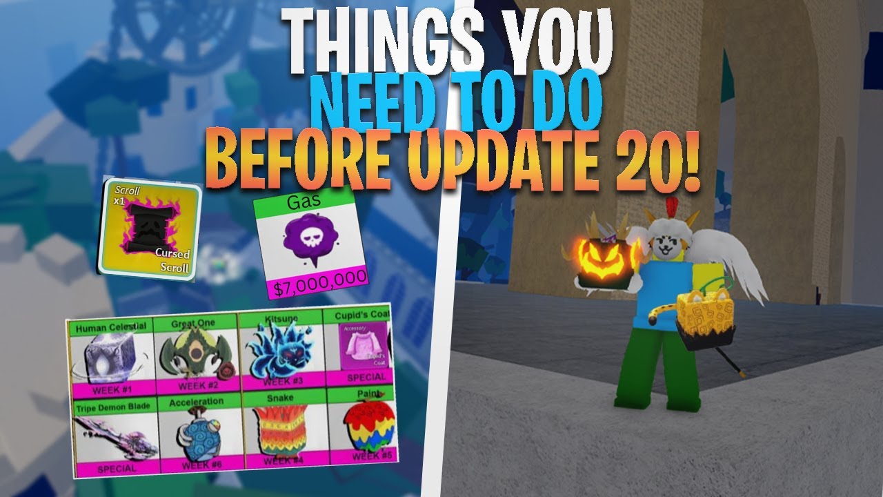 ⭐4 Must Have Fruits You Need Before Blox Fruits Update 20.. 