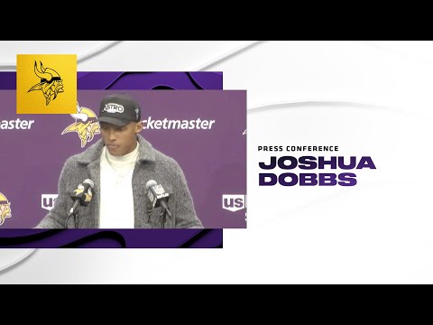 Joshua Dobbs on Win Over Saints & First Home Game: "I Had A Lot of Fun"