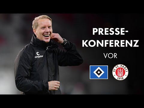 Die Pressekonferenz vor dem Spiel gegen Hamburger SV