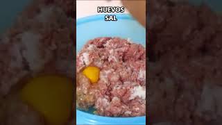 #short EXQUISITAS ALBÓNDIGAS  #recetas