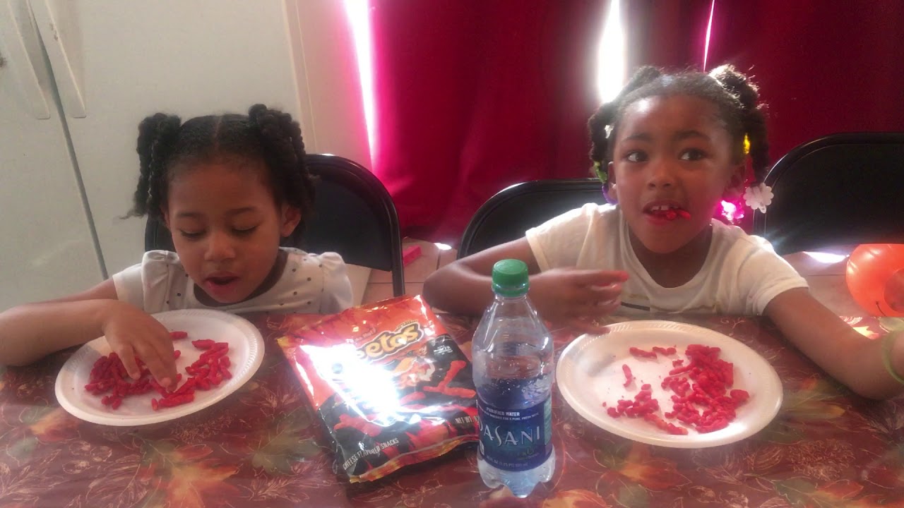 Hot Cheeto Challenge!! YouTube