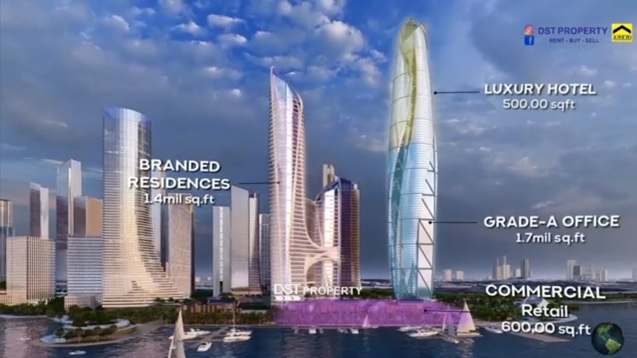 DST PROPERTY : Lido Waterfront Boulevard Master Plan Johorbahru Malaysia Near Singapore - Indonesia