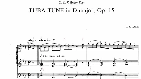 Craig Sellar Lang - Tuba Tune in D major