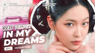 Red Velvet — In My Dreams // Line Distribution