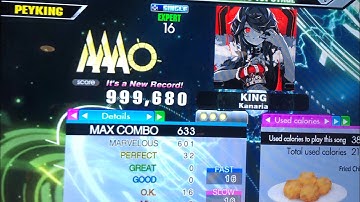 (DDR A3) 16 PFC#47 KING (ESP-16) 999,680!!!