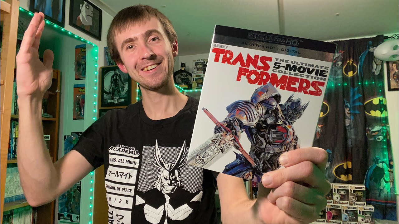 Transformers 5 Film 4K Blu-Ray Collection Unboxing - YouTube