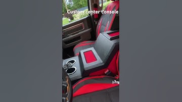 Custom center console #ram #custom #caraudiofabrication #subwoofer #custom