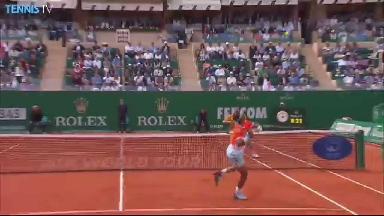 Rafael Nadal Hot Shot Monte Carlo Semi-final 2015