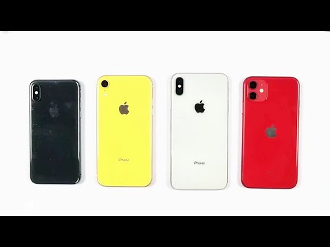 iPhone Xs Vs iPhone Xr Vs iPhone Xs Max Vs iPhone 11 | SPEED TEST