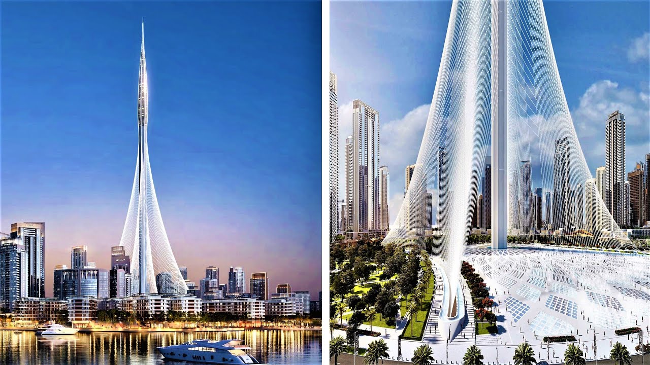 Dubai Builds World S Tallest Tower 1300m Dubai Creek Tower