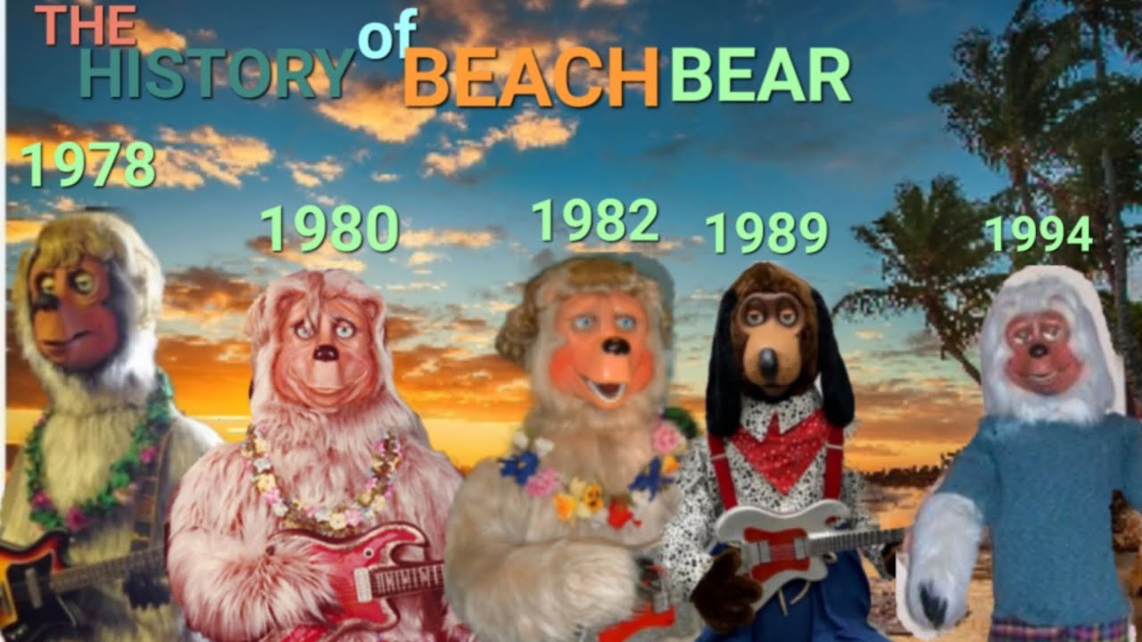 The history of beach bear from the rock a fire explosion 