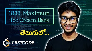 🔥Leetcode 1833. Maximum Ice Cream Bars | POTD | Telugu | #leetcode #telugu #potd Maximum Frequency Stack Stacks Dsa In Telugu Dsa Leetcode Codingintelugu Java Coding
