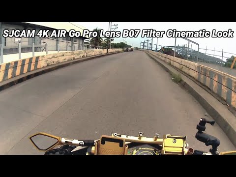 SJCAM 4K AIR + GO PRO LENS - B07 Filter Cinematic Look