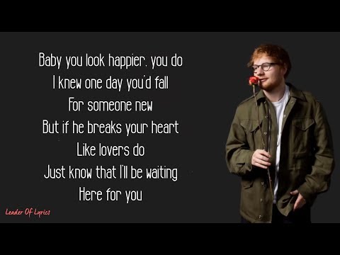 Ed Sheeran - HAPPIER (Lyrics)