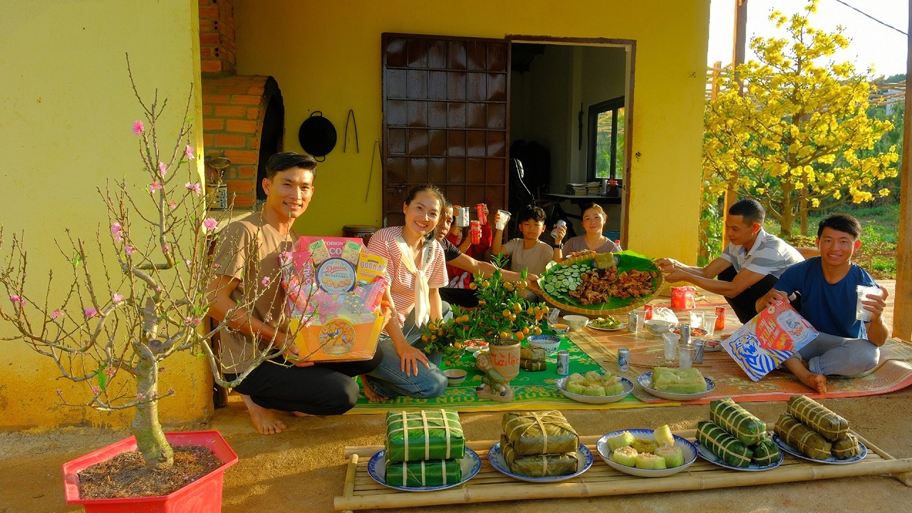 Prepare For Lunar New Year With My Brother, Harvest Fresh Vegetables & Cook A Special Year-End Feast