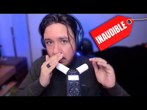 ASMR INAUDIBLE | TASCAM | SENSIBILIDAD 100%