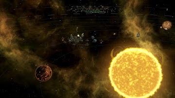 Stellaris - Super Endgame Fleet vs Citadel