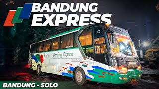 Perjalanan Malam, Hujan di Jalur Berliku - Trip Bus Bandung Express, Bandung-Solo