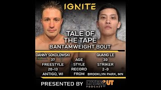 Evolution 1 Danny Sokolowski vs Quang Le