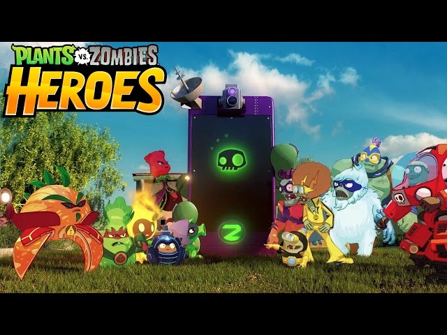 EA announces Plants vs. Zombies Heroes, a collectible card game set in the  PvZ universe