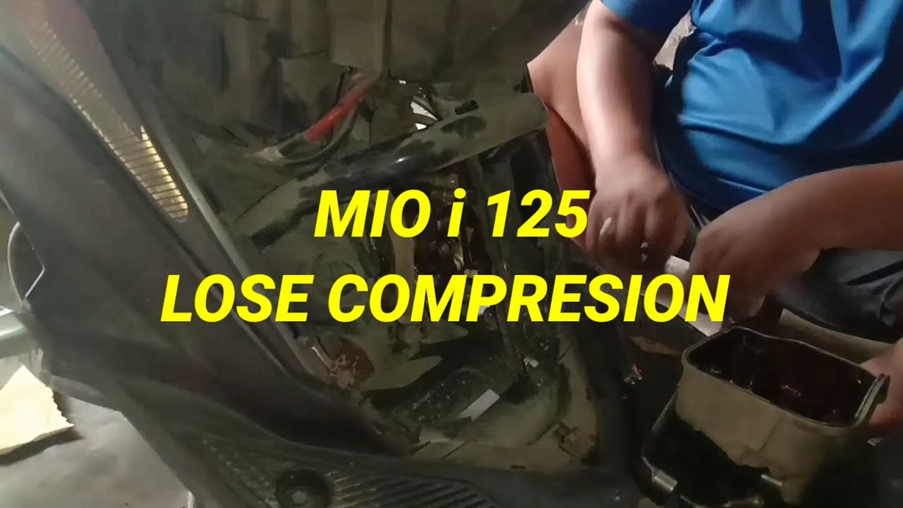 MIO I 125 LOSE COMPRESION sobrang hirap paandarin,