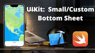 Implementing Small/Custom Bottom Sheet Using UIKit | Swift