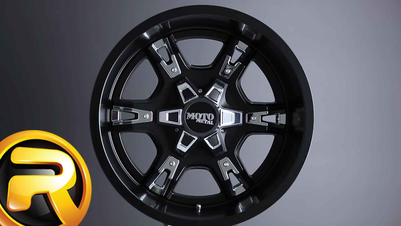 Moto Metal MO969 Wheels Matte Black