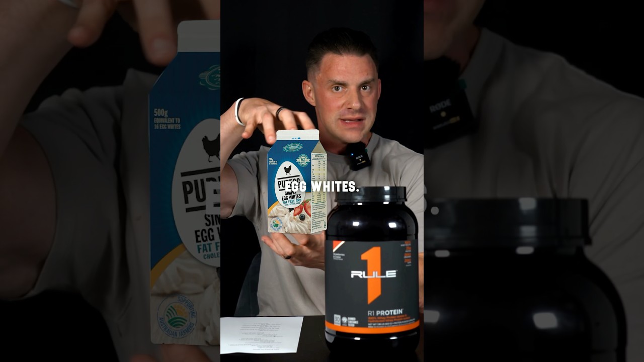 Is whey protein actually cheaper than chicken and beef? 🐓🥩