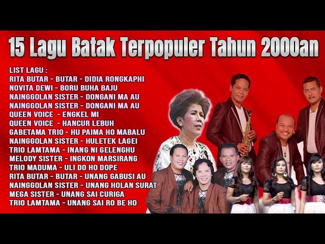 15 Lagu Batak Lawas Terbaik Sepanjang Tahun 2000an class=