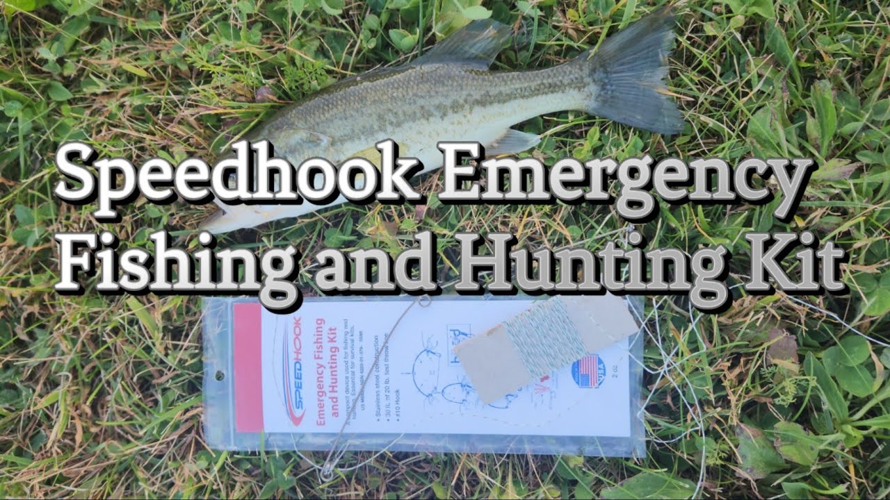 Speedhook Emergency Fishing and Hunting Kit 