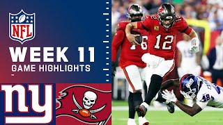 Giants vs. Buccaneers Week 11 Highlights | NFL 2021 thumbnail