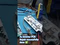 Done Voltage AC F4 Error  Inverter AC PCB REPAIRING Successfully