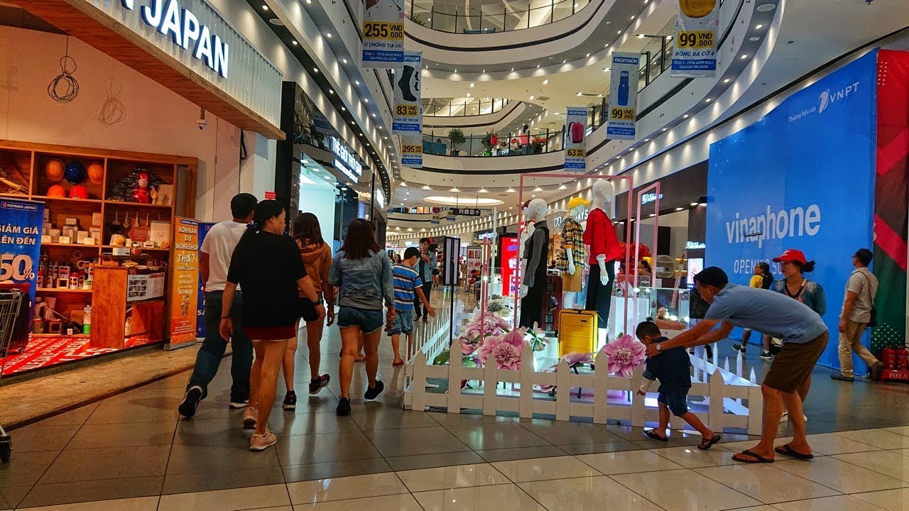 siêu thị ở tân bình  2022 Update  Trung tâm mua sắm Nhật Bản AEON Mall Tân Phú Celadon | Saigon shopping mall