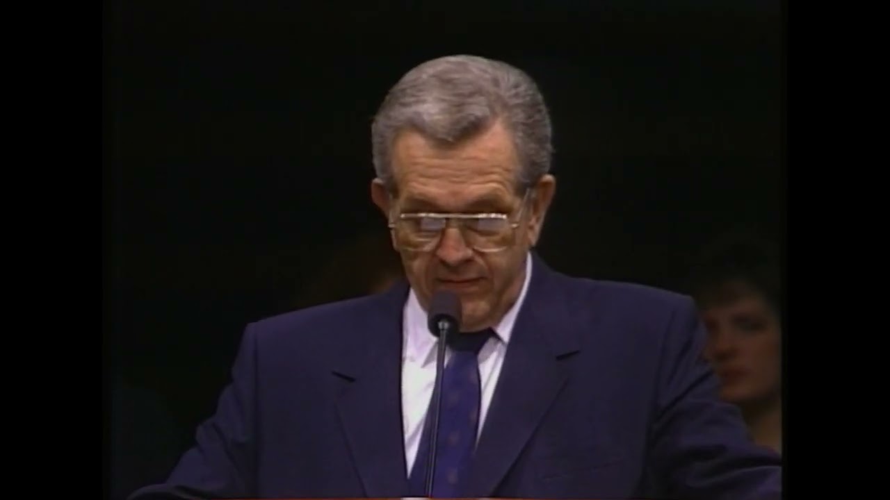 "I Say unto You, Be One" Boyd K. Packer 1991 YouTube
