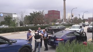 Police arrest two people in connection with CPD officer hit by carjackers