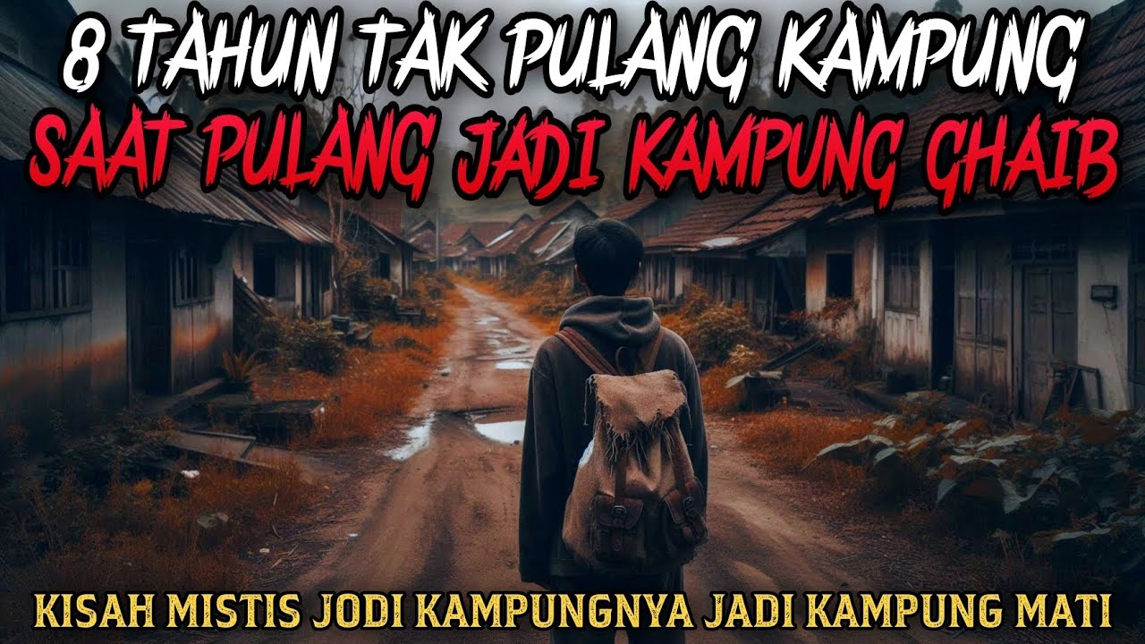 8 TAHUN TAK PULANG, SAAT PULANG SUDAH JADI KAMPUNG GHAIB - cerita horor - cerita mistis