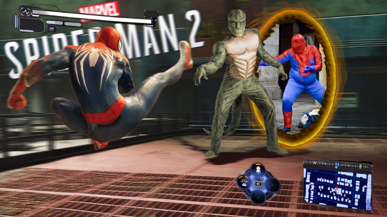 Racist Spider man RIDES the LIZARD all day TODAY. | SPIDER MAN 2 pt.5