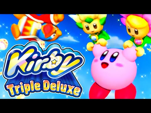 Kirby: Triple Deluxe - Full Game - No Damage 100% Walkthrough