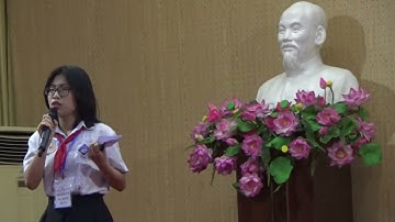 Hùng biện tiếng Anh TP Hải Dương - Nguyễn Ngọc Tâm Đan   Lớp 8A   THCS Lê Quý Đôn