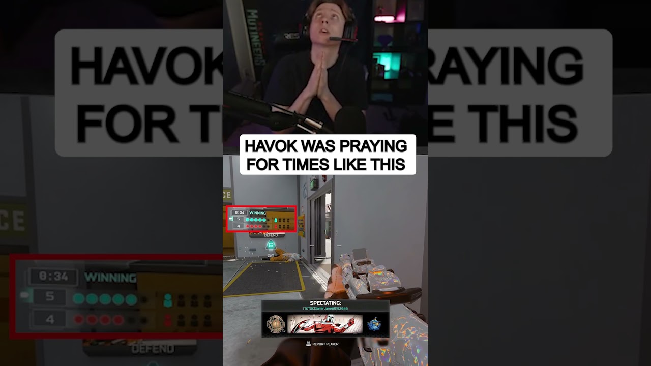 When your teammate is in a 1v1 clutch