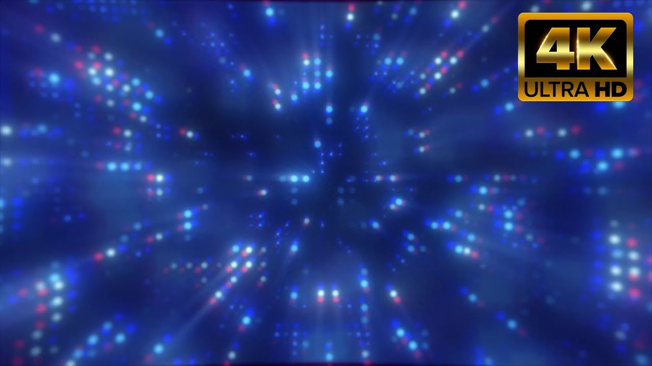 Blue Abstract Particles Background – 1HR LOOP 4K 60FPS - YouTube